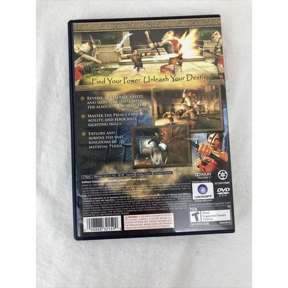 Prince of Persia: The Sands of Time (Sony PlayStation 2, 2010) - Picture 4 of 9